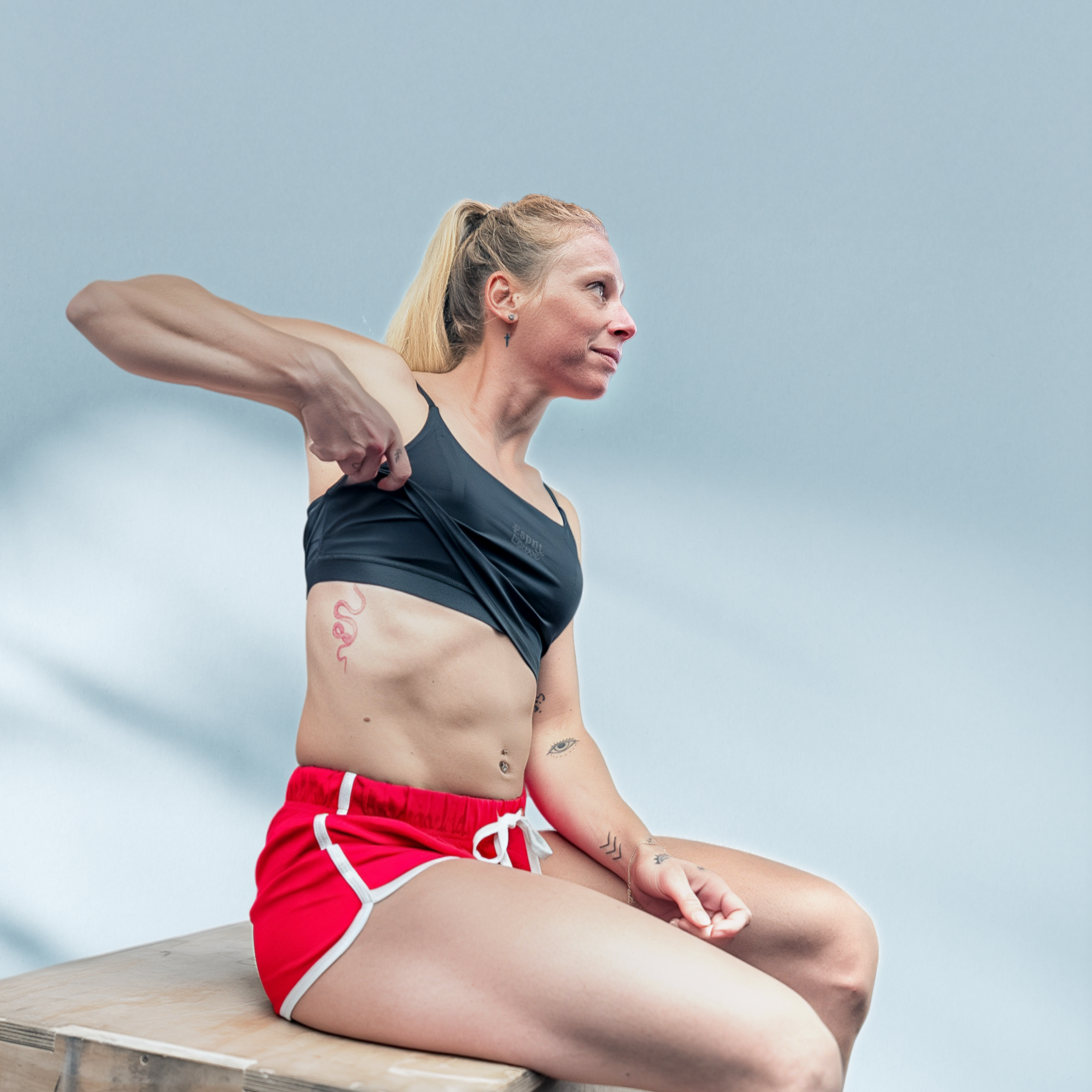 Brassière de fitness soutien intégré – Image 3