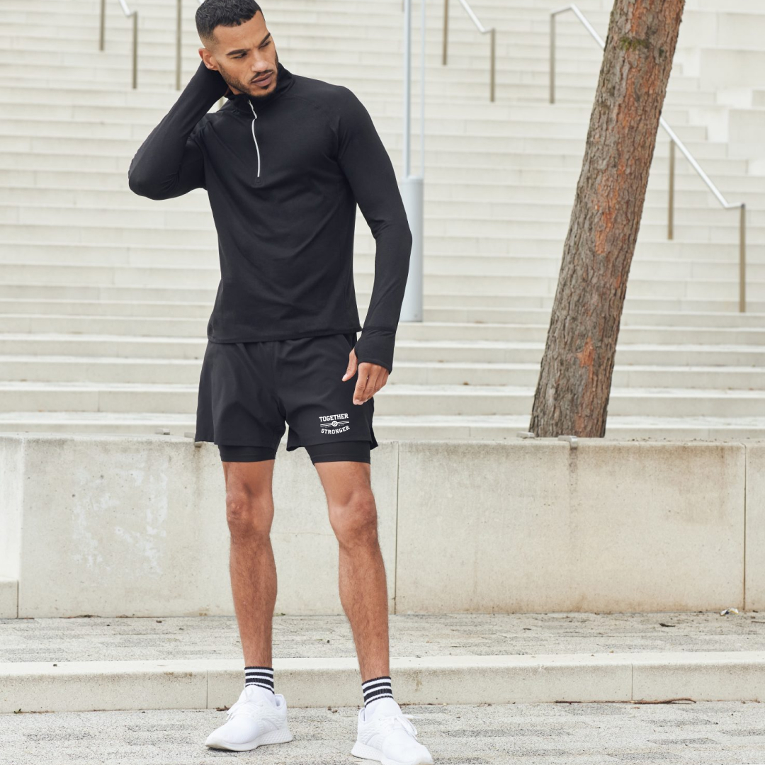 Short Training & Running 2-en-1 Homme – Image 4