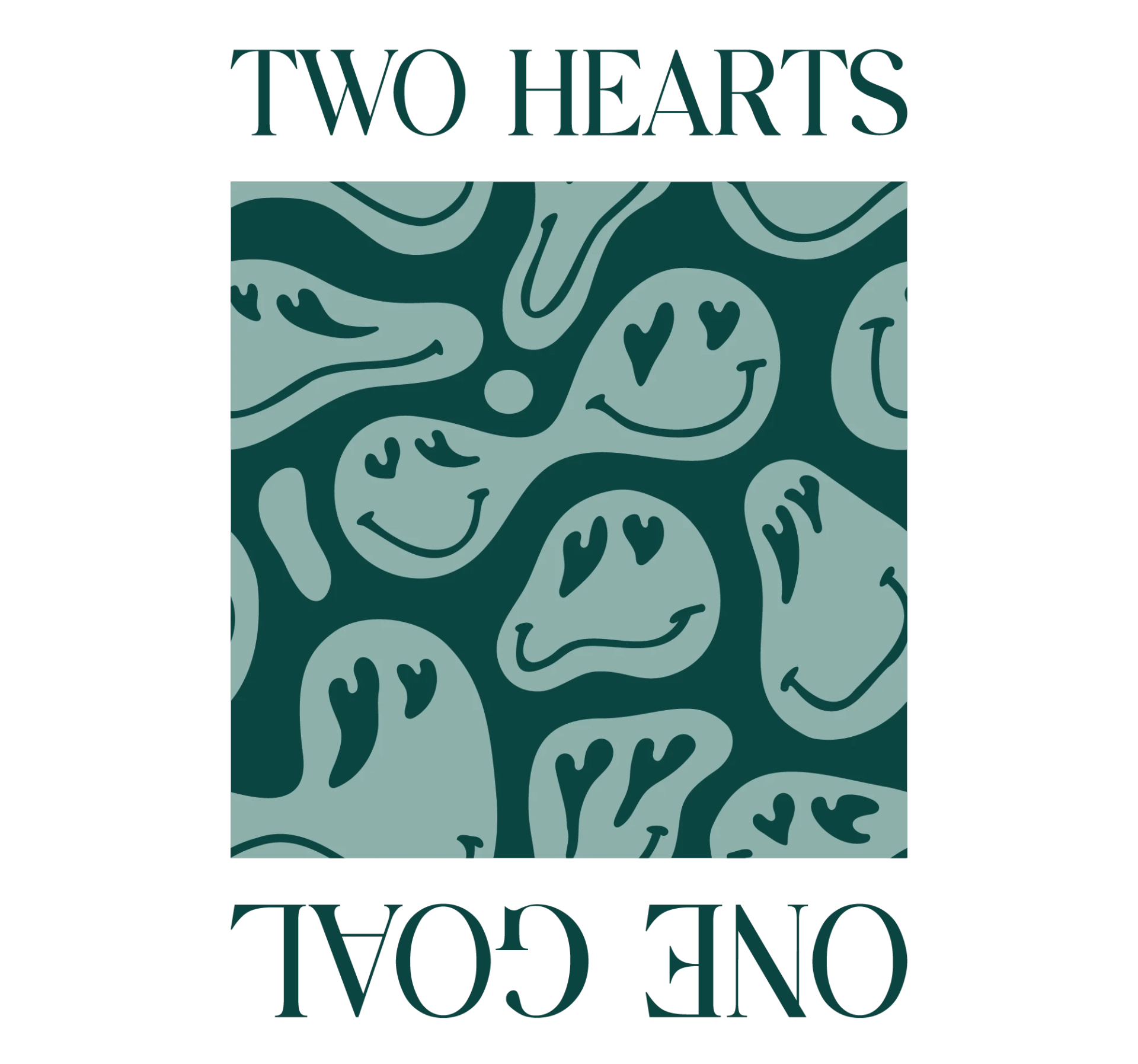 2 HEARTS 1 GOAL VERT FONCE
